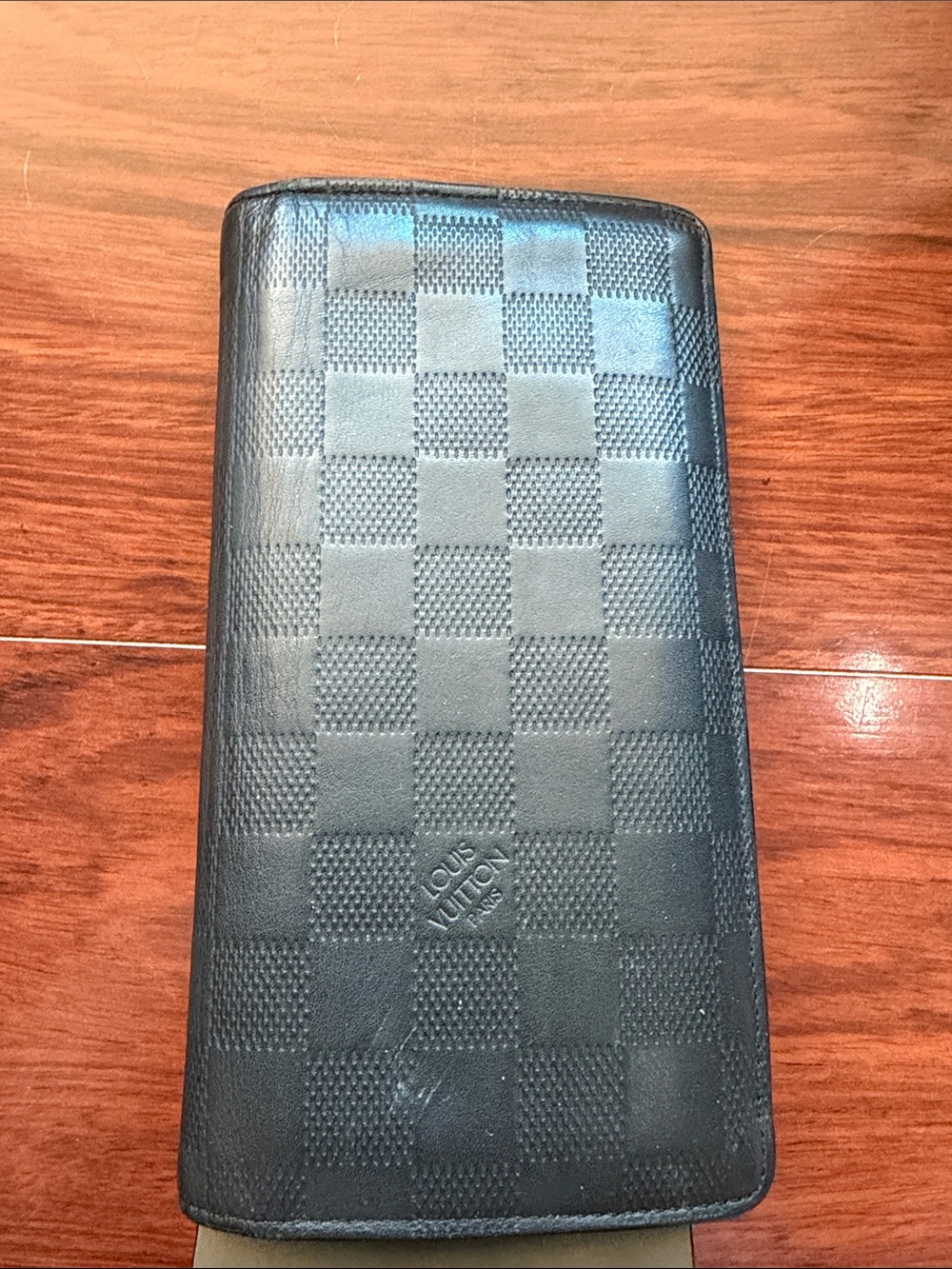 Louis Vuitton Black Damier Graphite Long Wallet Bifold